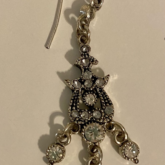 Beautiful crystal chandelier earrings - Picture 5 of 6